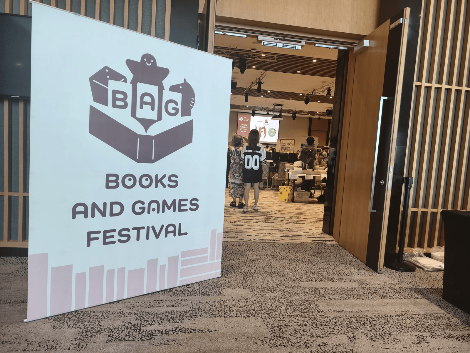 BAGFest entrance at Singapore Chinese Cultural Centre