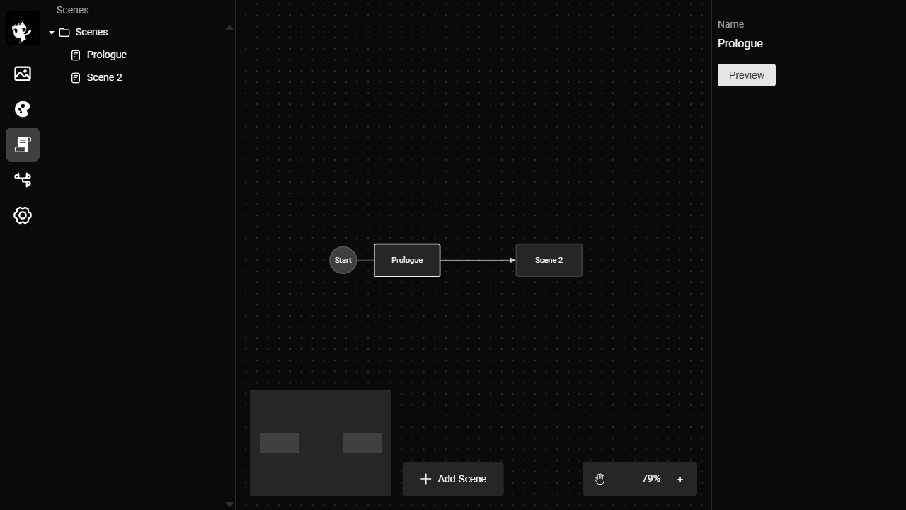 Scene Map screenshot